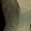 Fleur robe de mariée d'occasion détail bustier