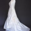 Natacha La Mariée à Bicyclette - robe de mariée d'occasion - Création Bochet profil