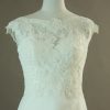 Taylor - Pronovias - La mariée à bicyclette - robe de mariée d'occasion - detail devant